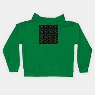 Hidden Within The Jungle Ferns Abstract Pattern (MD23SMR014) Kids Hoodie